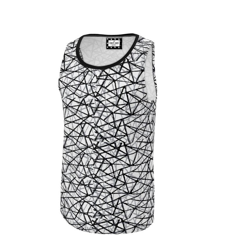 BRJ Intelegent Geo Print - tank top