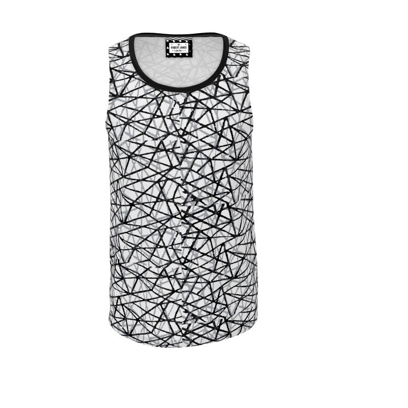 BRJ Intelegent Geo Print - tank top