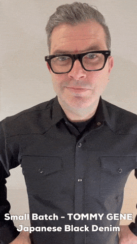 Tommy Gene // 9oz Black Japanese Stretch Denim - SMALL BATCH STYLE