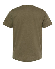 THE BOWERY ROCK N ROLL FIT TEE - Vintage Olive  Men's Knit T-Shirt By Robert James