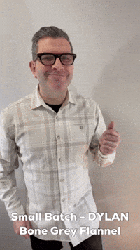 Dylan // SHADOW PLAID - GREY - IN STOCK - M