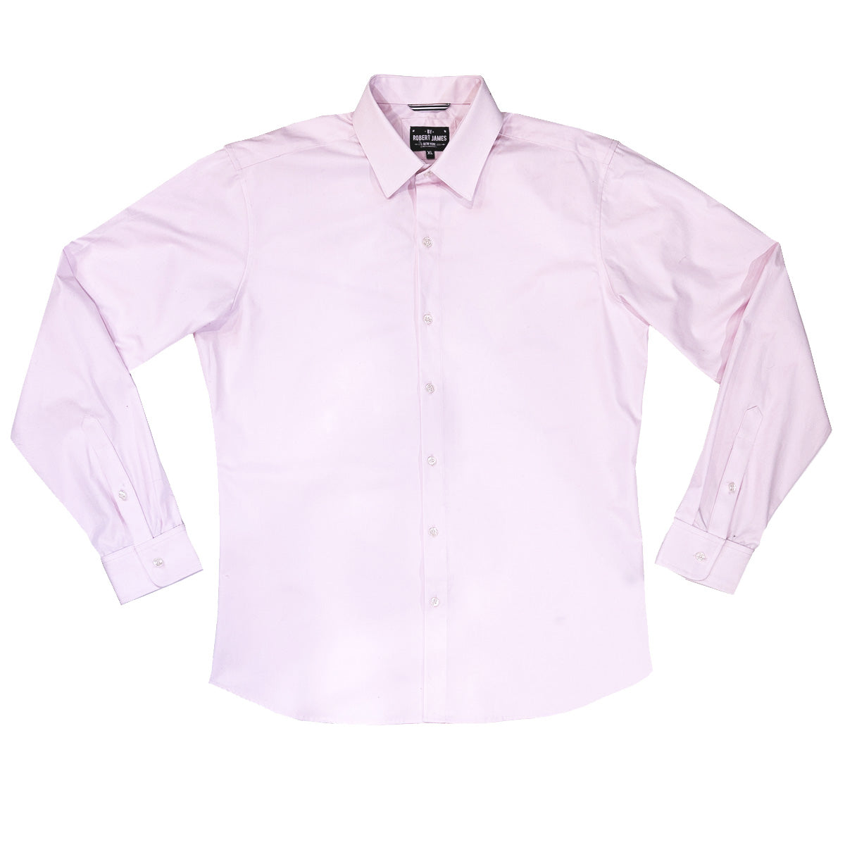 ANTHONY // PRINK SEA ISLAND 2 PLY BROADCLOTH - FIne 2 3/4" spread Collar Dress Shirt- SMALL BATCH STYLE