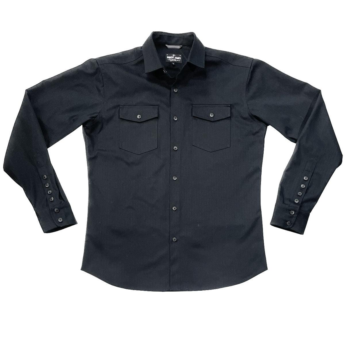 Axe // 9 oz Ever Black Herringbone - SMALL BATCH SHIRTS