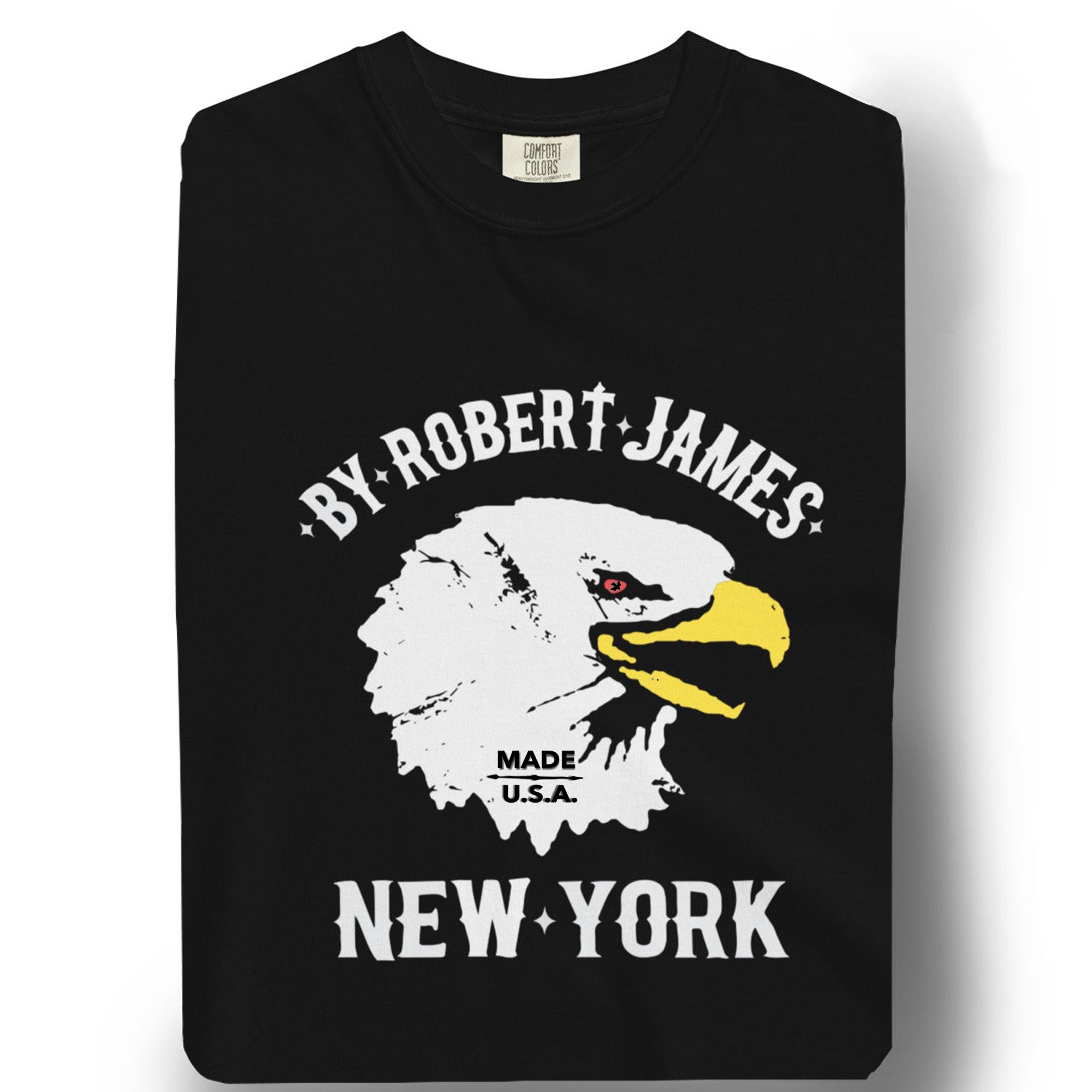 BRJ // Made USA New York -Garment-Dyed Heavyweight Tee