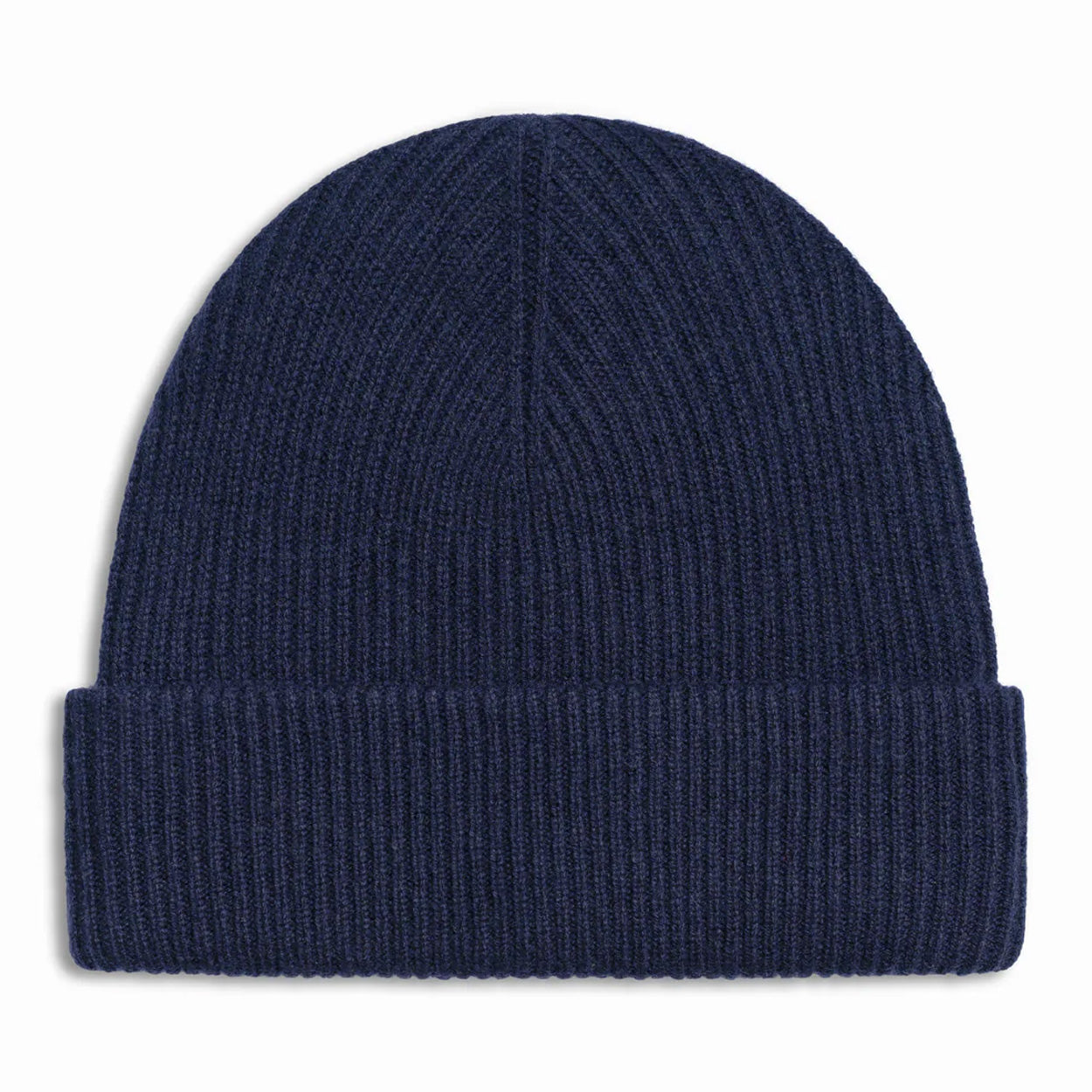 BROOKLYN // Merino Cashmere Beanie - Navy
