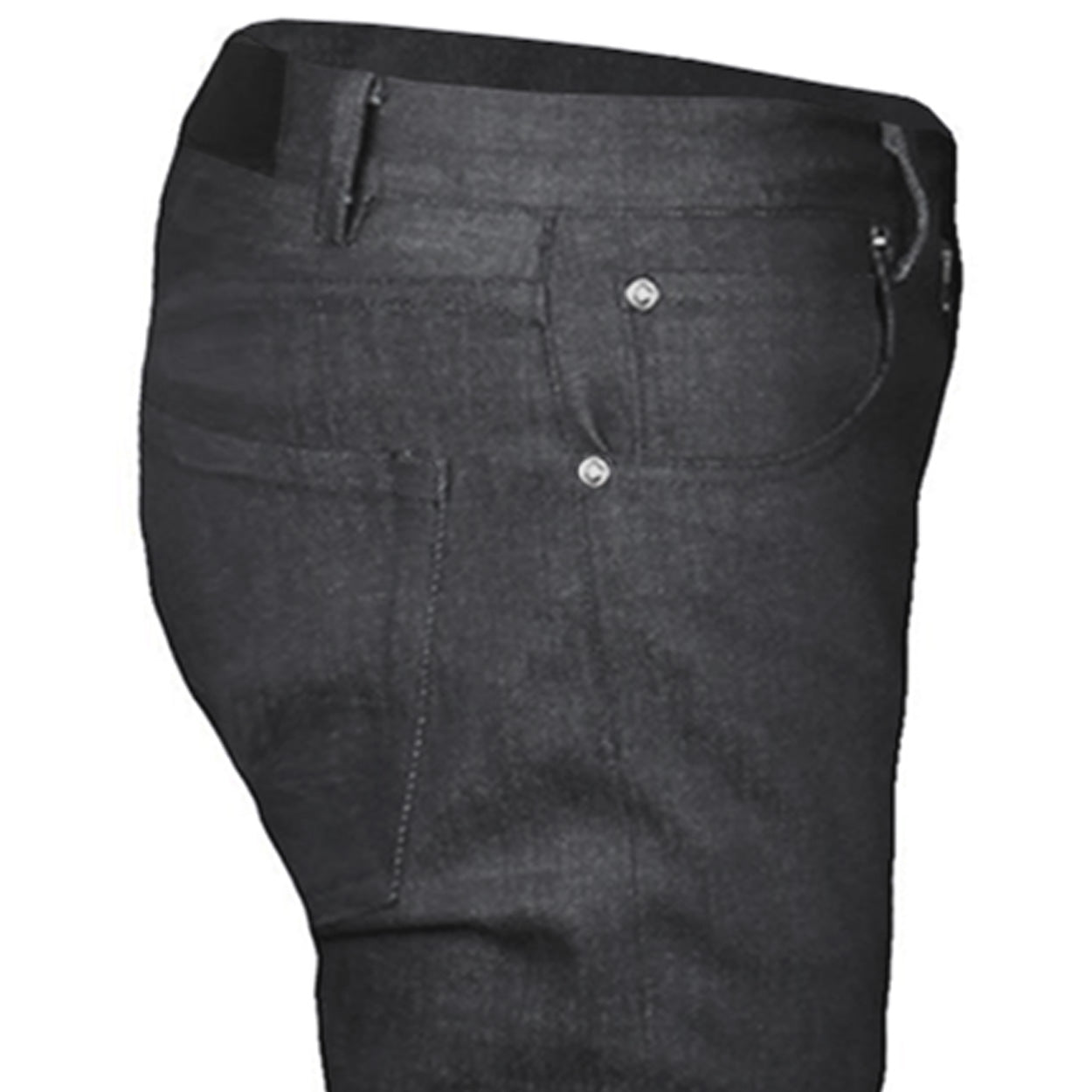 Billy Jeans // Charcoal ( Black Indigo ) Denim Adult Skinny Jeans - IN Stock - 34
