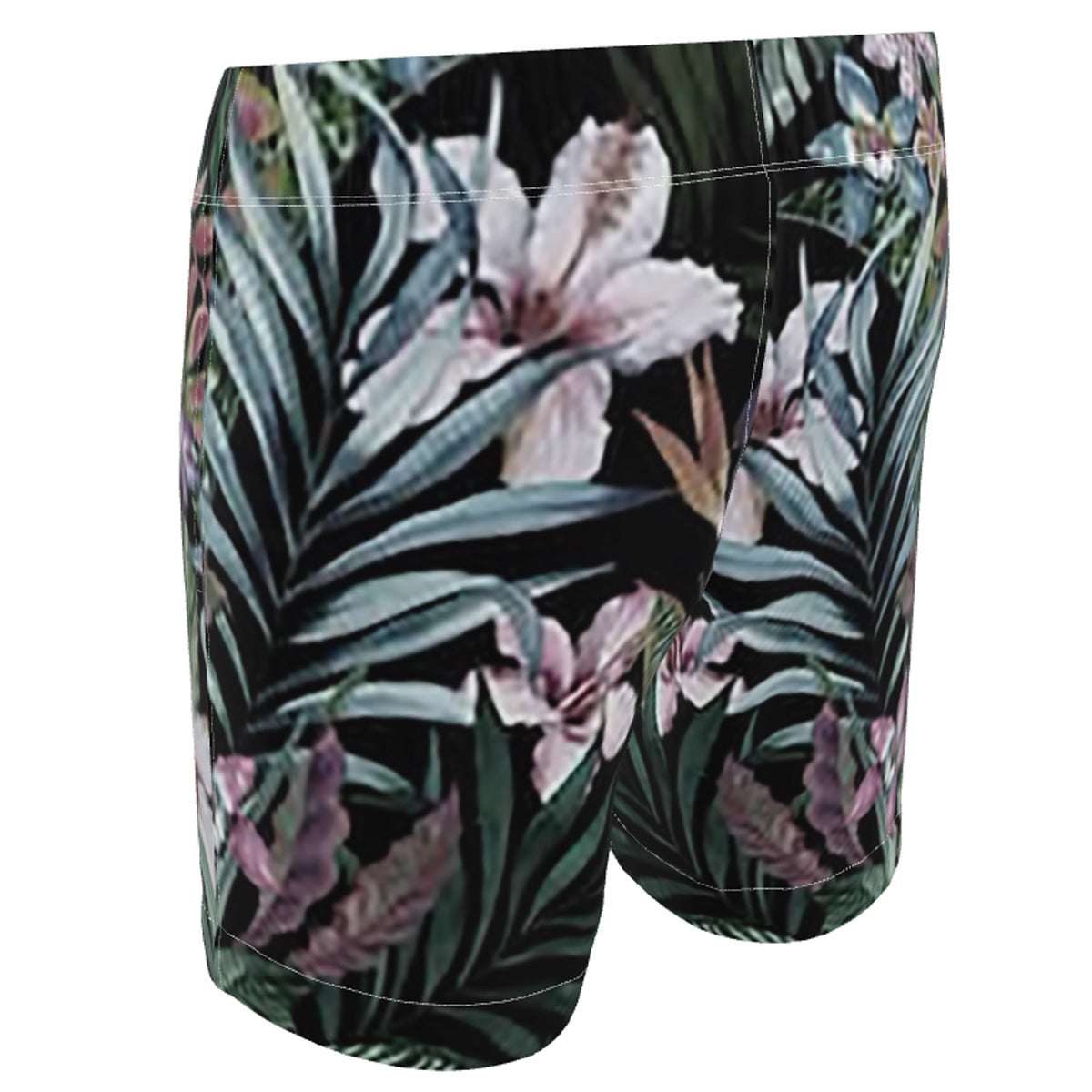 Deep Tropic - Printed Basic Swim Short.