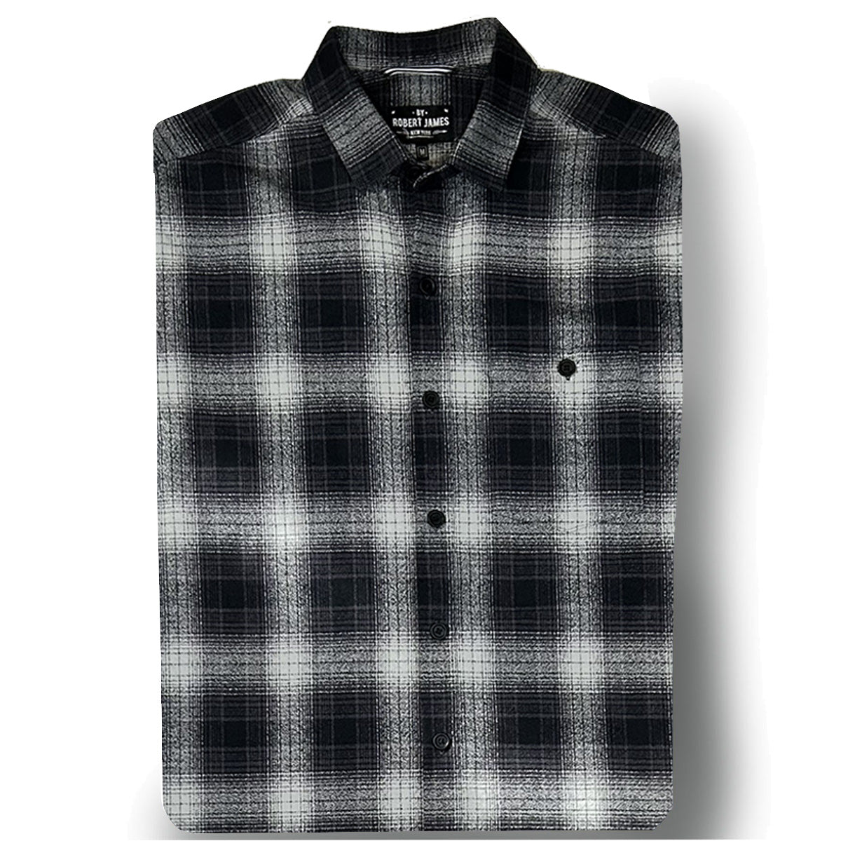 Dylan // SHADOW PLAID - GREY - IN STOCK - M