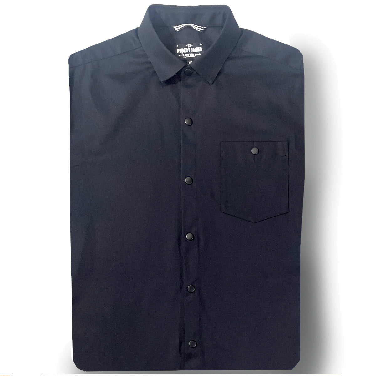 Dylan // - 6OZ Denim Black Snaps - SMALL BATCH STYLE