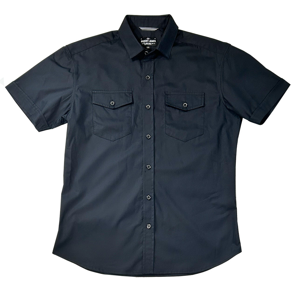 Hawk + Axe // 4.5oz Black Broadcloth - SMALL BATCH SHIRTS