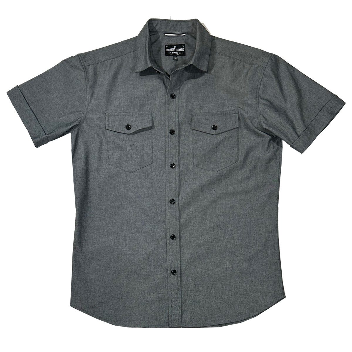 Hawk + Axe // 4.5oz Charcoal Chambray - SMALL BATCH SHIRTS