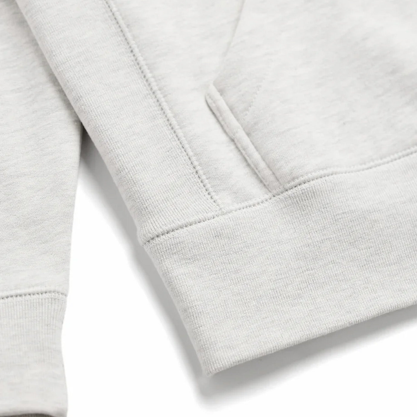 BRJ MADISON - Organic Pima Hoodie // ASH HEATHER - Heavyweight Hoodie