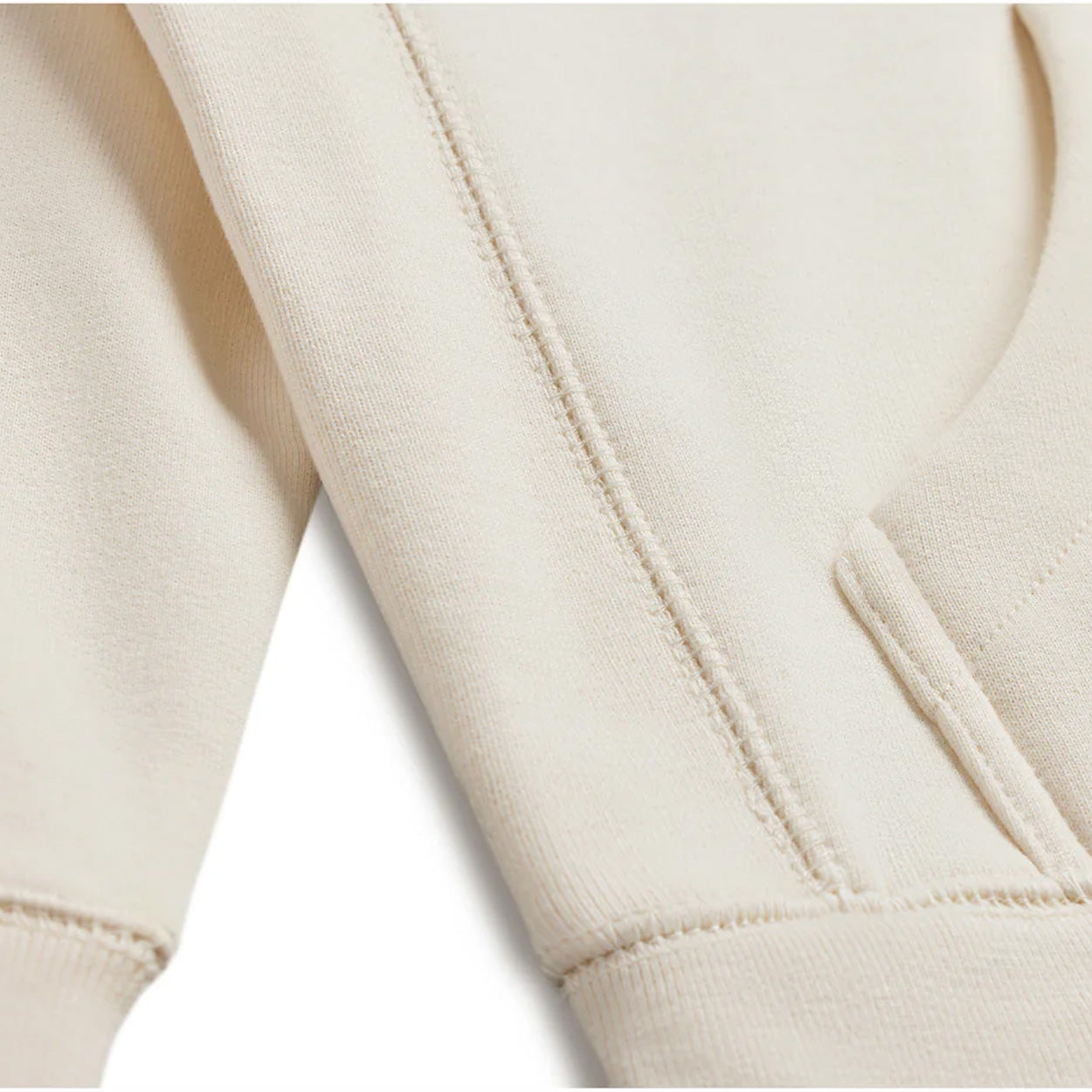 BRJ MADISON - Organic Pima Hoodie // BONE - Heavyweight Hoodie