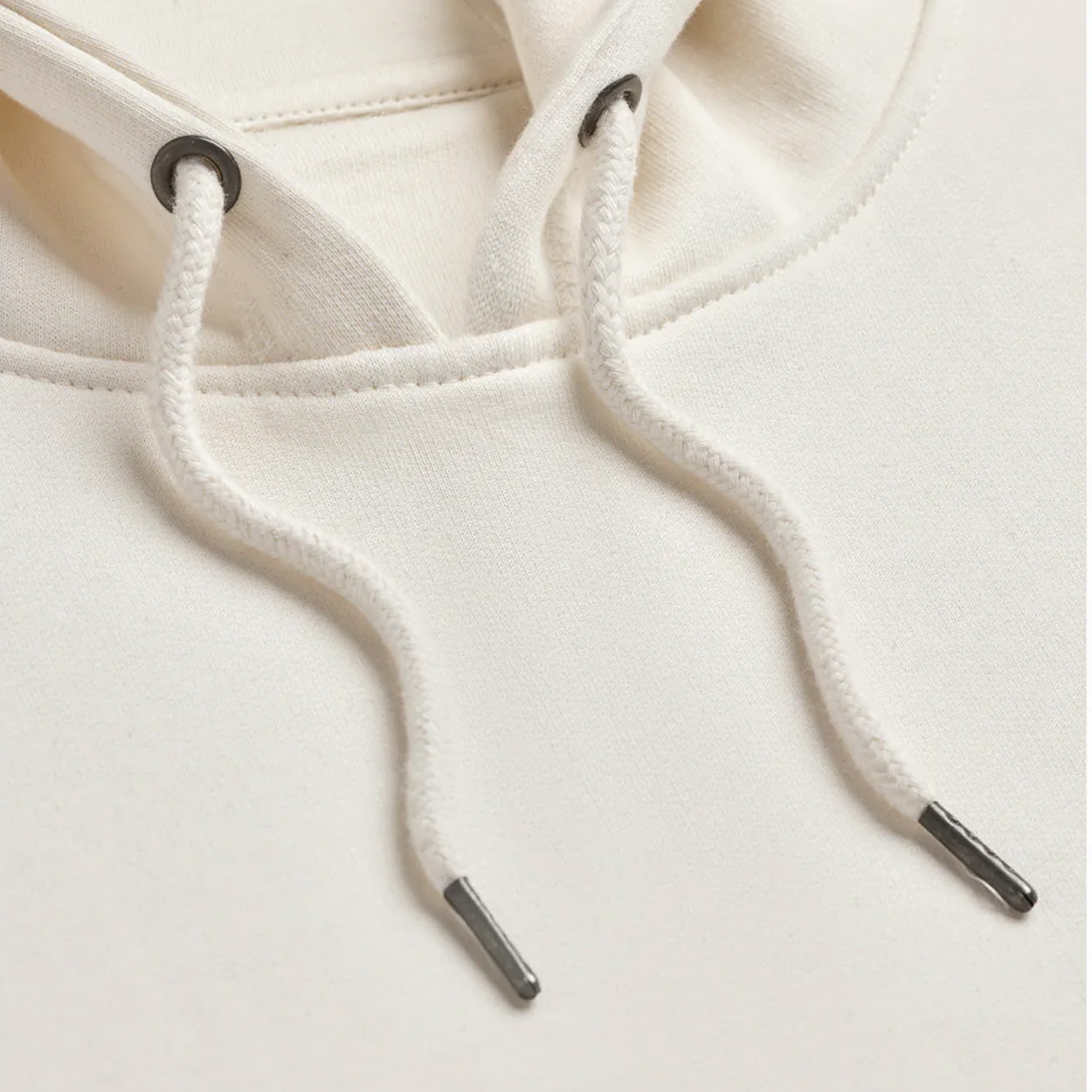 BRJ MADISON - Organic Pima Hoodie // BONE - Heavyweight Hoodie