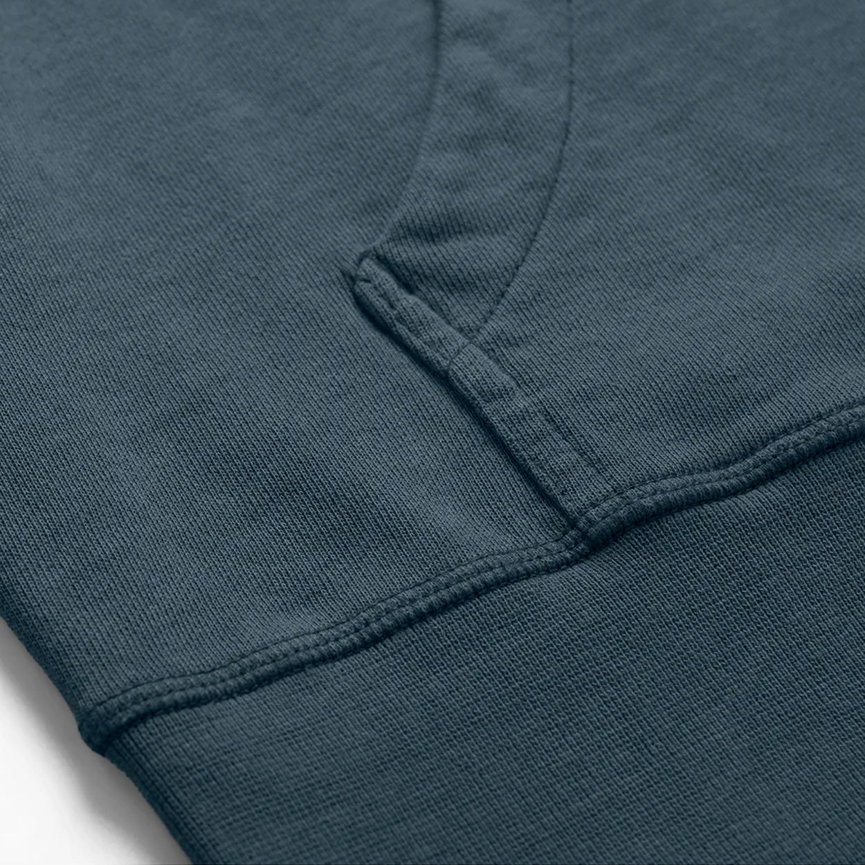 BRJ Prince- Organic Pima French Terry Hoodie // STEEL BLUE - Luxury Hoodie