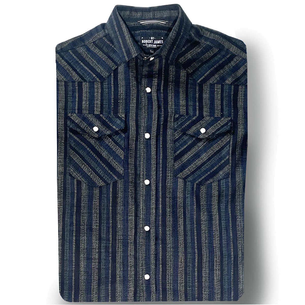 JT SS WESTERN // 6.5 OZ VINTAGE PRINTED STRIPE - SMALL BATCH STYLE