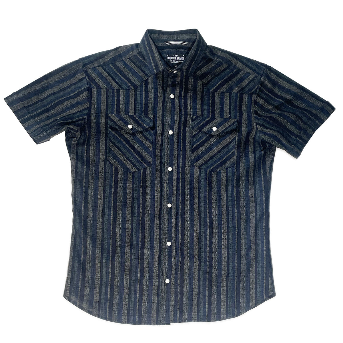 JT SS WESTERN // 6.5 OZ VINTAGE PRINTED STRIPE - SMALL BATCH STYLE