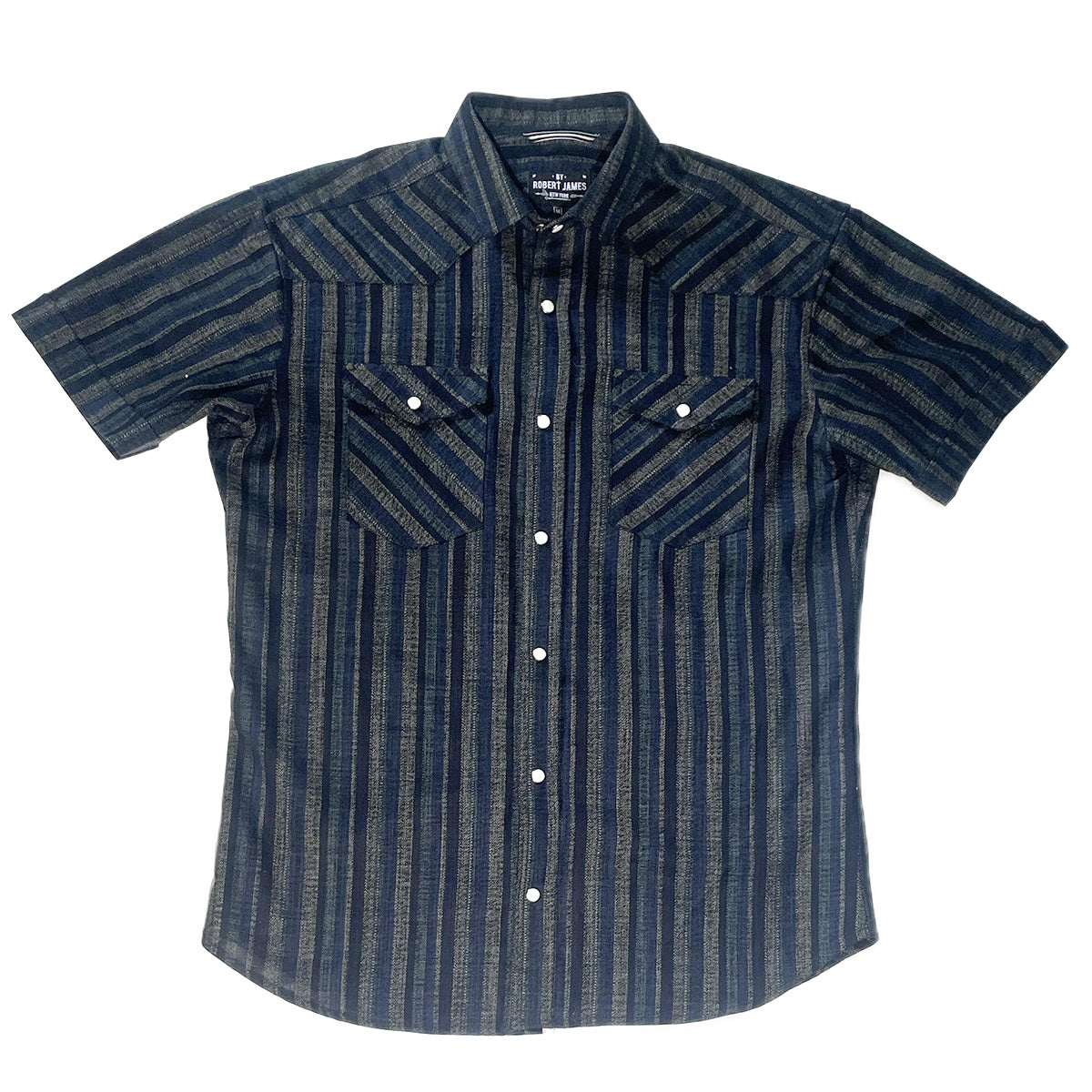 JT SS WESTERN // 6.5 OZ VINTAGE PRINTED STRIPE - SMALL BATCH STYLE