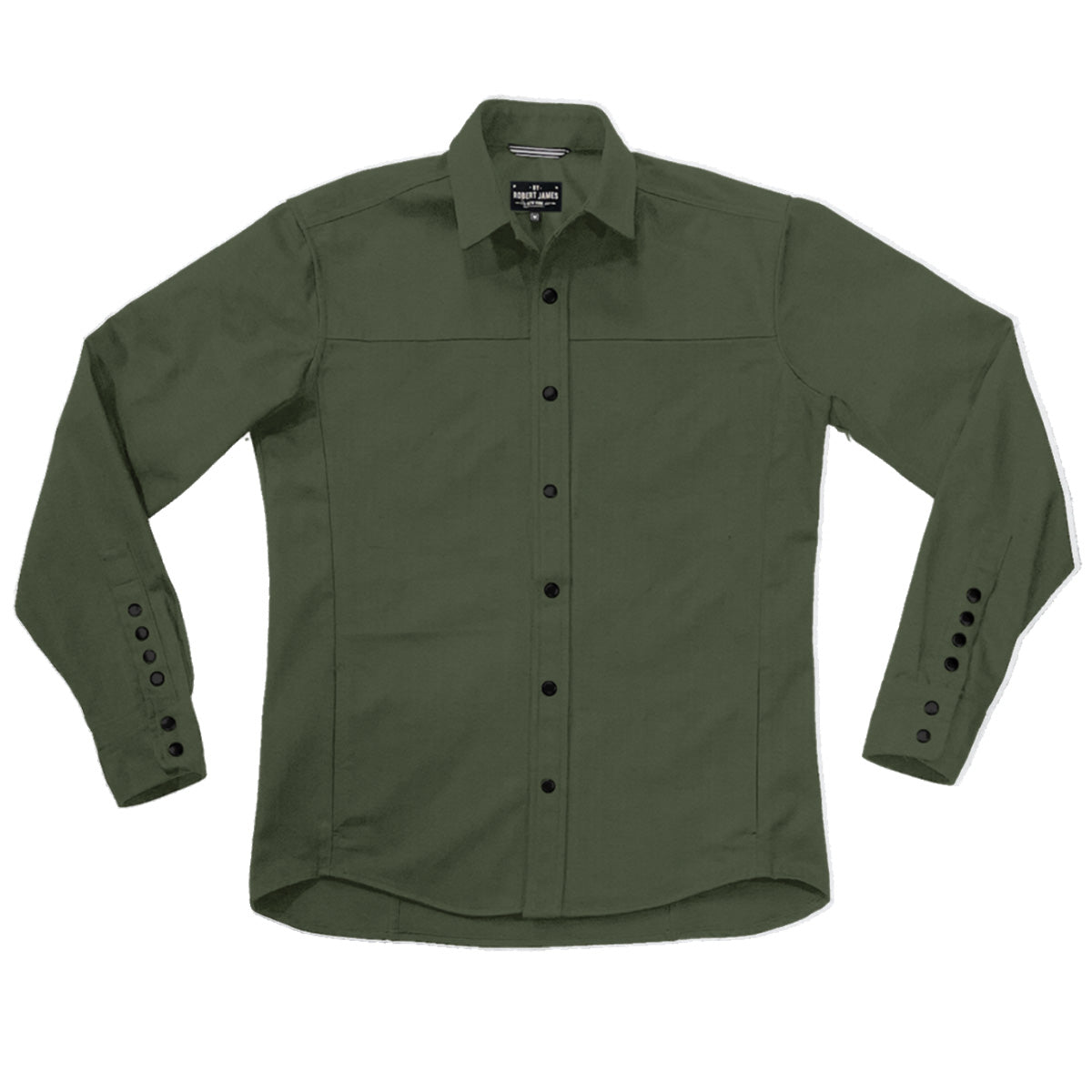 SB LACHINE // CLEAN - HERRINGBONE SHIRT JACKET - Yoke No Pockets - 6 SMALL BATCH COLORS