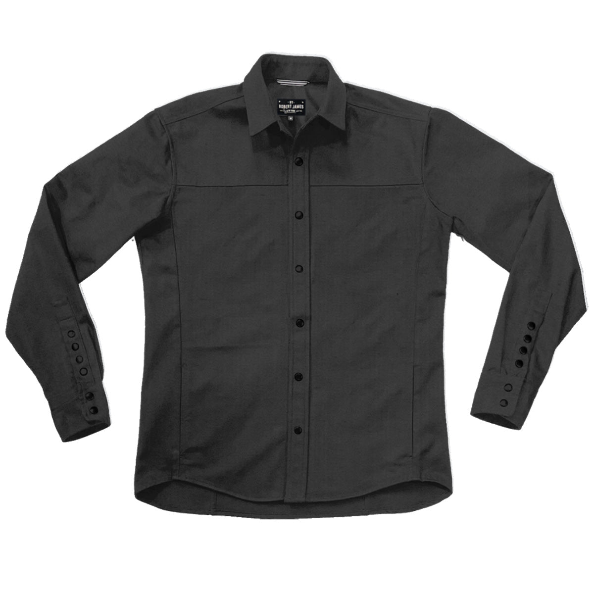 SB LACHINE // CLEAN - HERRINGBONE SHIRT JACKET - Yoke No Pockets - 6 SMALL BATCH COLORS