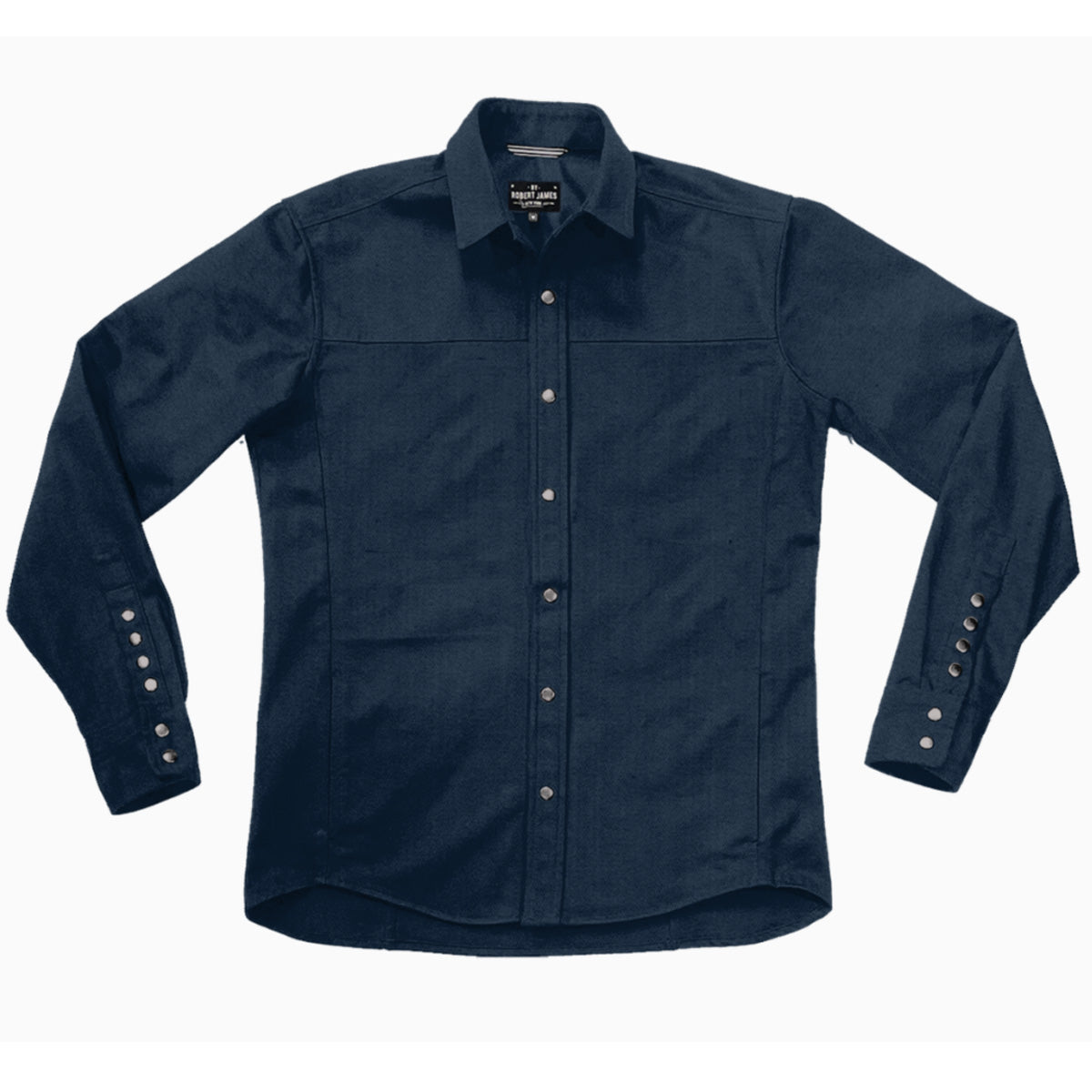 SB LACHINE // CLEAN - HERRINGBONE SHIRT JACKET - Yoke No Pockets - 6 SMALL BATCH COLORS