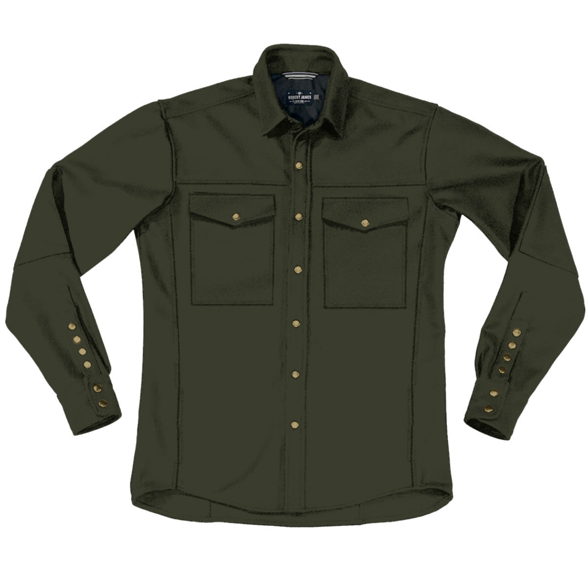 SB LACHINE // TUFF - WOOL SHIRT JACKET - Pockets + Yoke - 4 SMALL BATCH COLORS