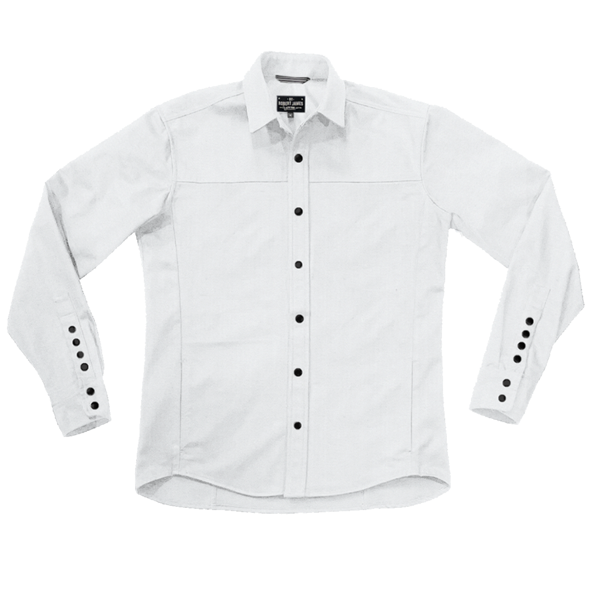 SB LACHINE // CLEAN - HERRINGBONE SHIRT JACKET - Yoke No Pockets - 6 SMALL BATCH COLORS