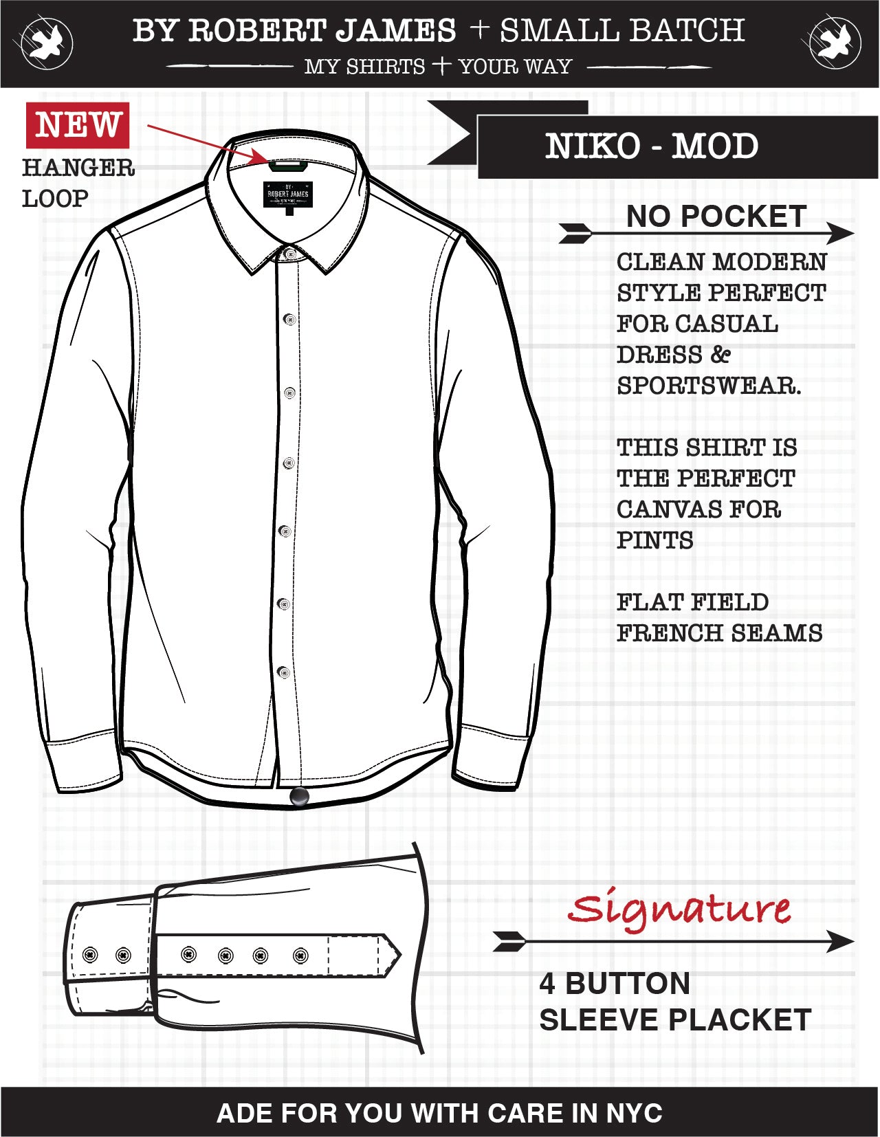 NIKO SMALL BATCH STYLES- "TARTANS #1