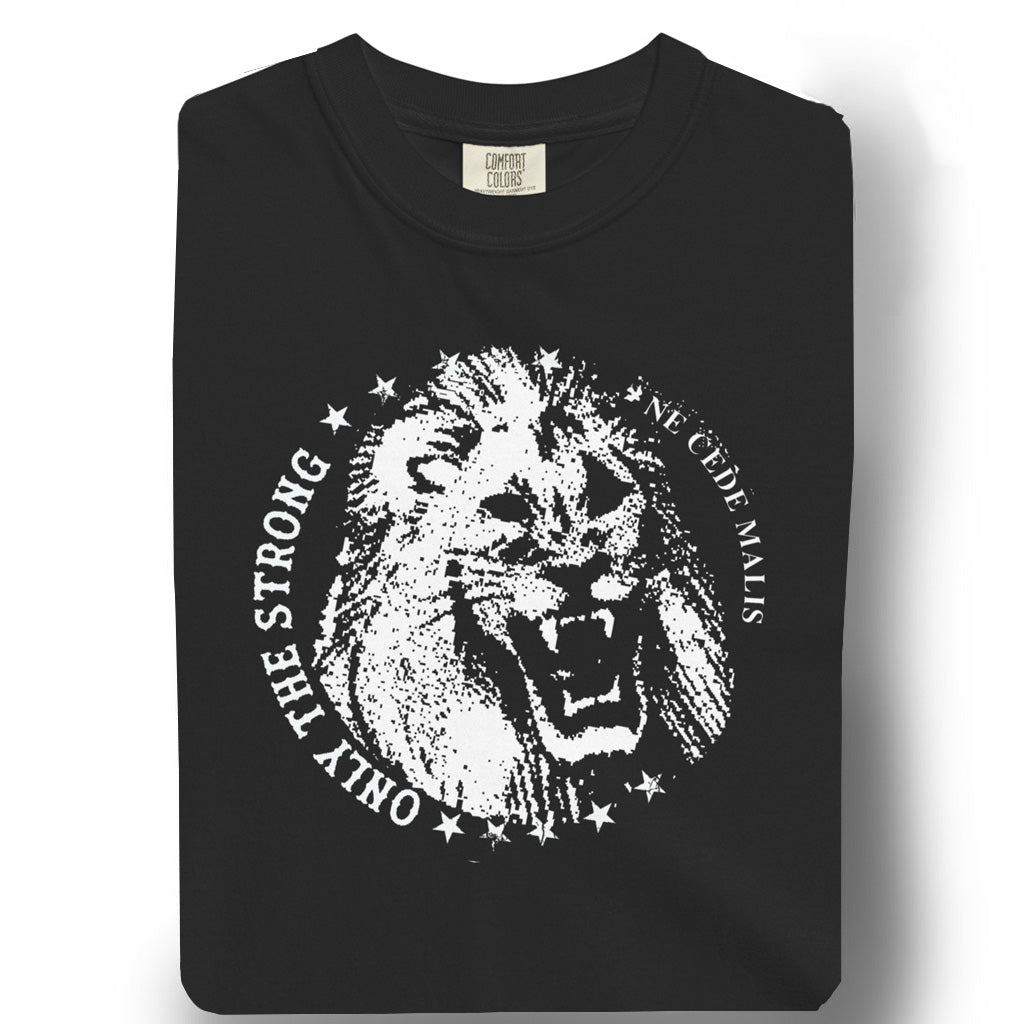 ONLY THE STRONG - ORIGINAL LION Pigment Dyed Heavyweight Tee