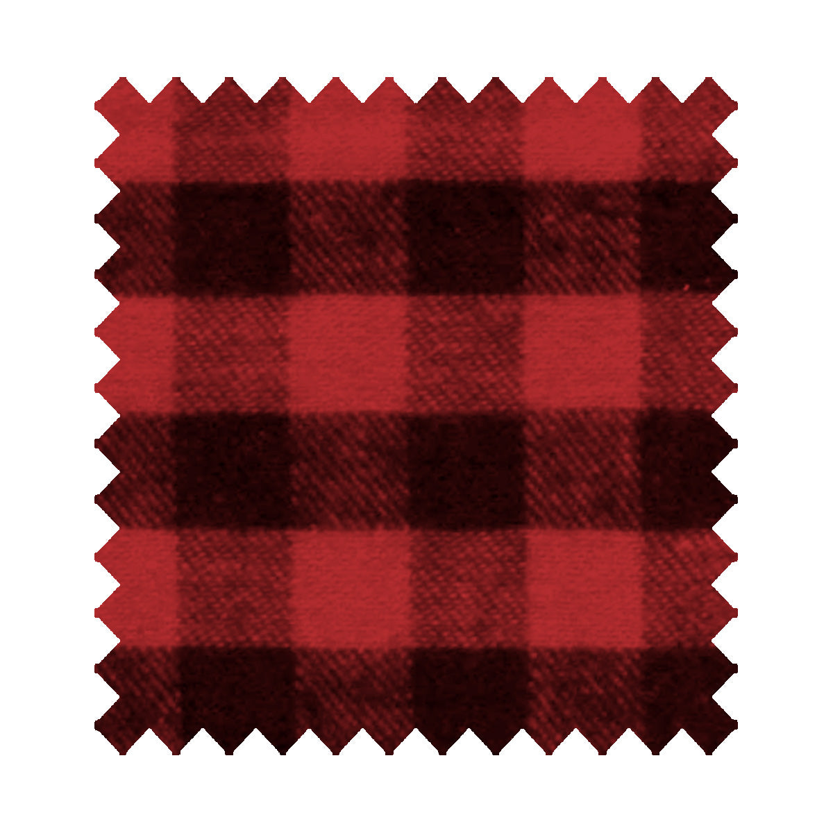 Tommy Gene // RED GINGHAM FLANNEL - IN STOCK - S