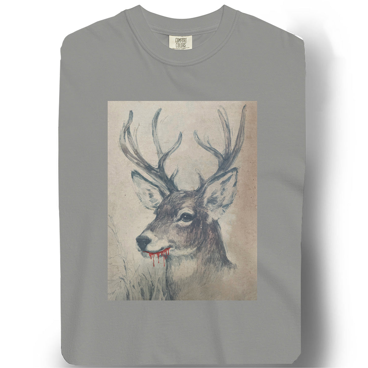 Bambi Strikes Back - Heavyweight Garment-Dyed Tee