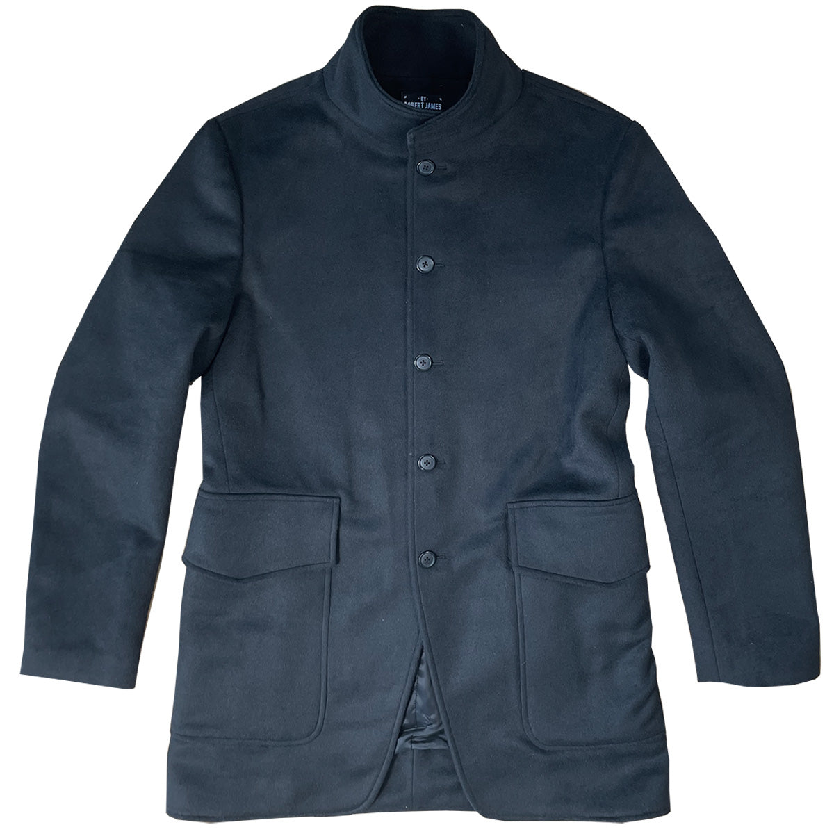 WOOL CASHMERE + ANGORA CUSTOM CLEAN BACK YORK JACKET - ROBERT VICTOR - CUSTOM MADE + FITTED
