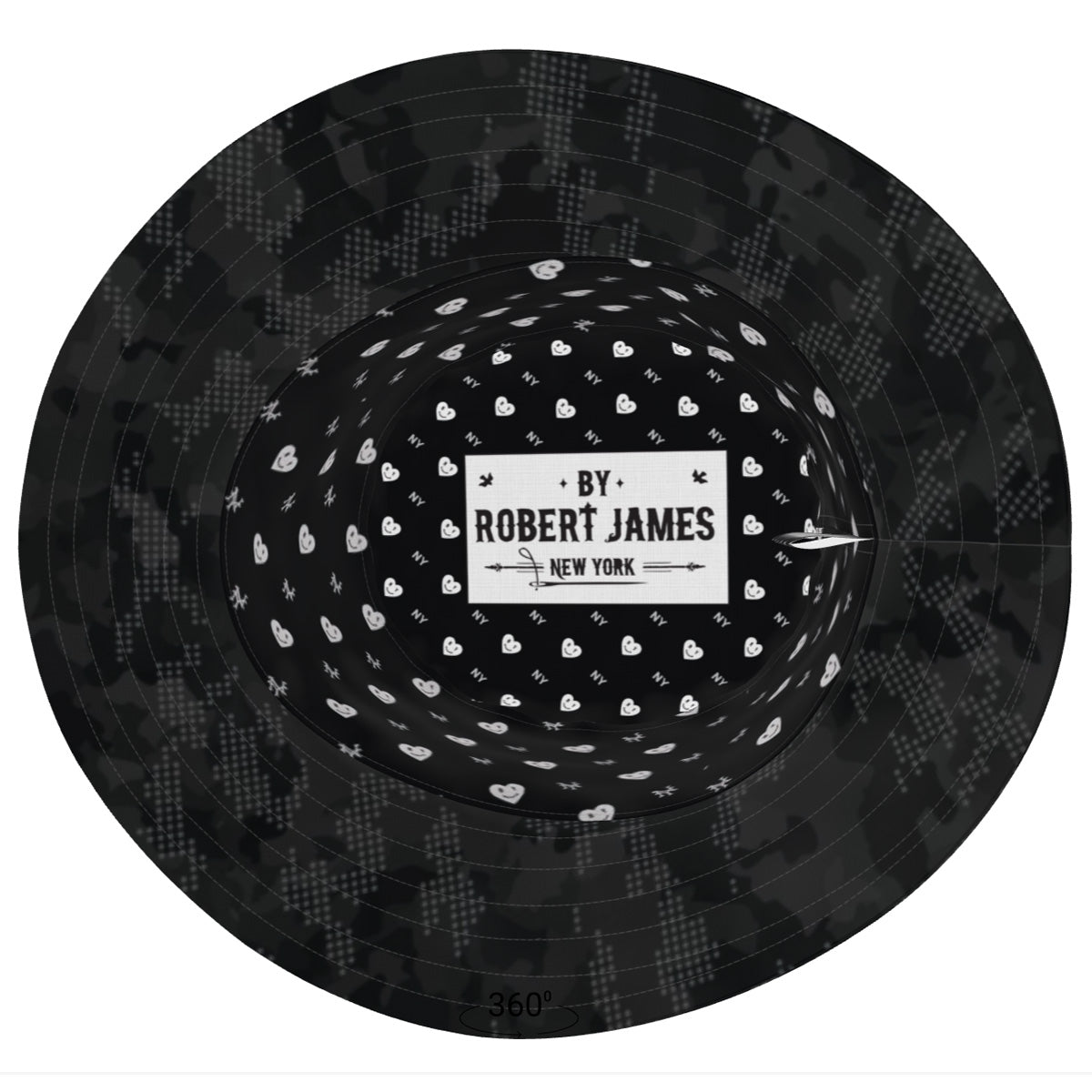 BRJ Stealth Digital Camo - Wide Brim Bucket Hat