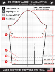 Tommy Gene // Cross Hatch Denim - SMALL BATCH CUSTOMIZABLE SHIRTS