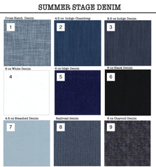 Tommy Gene // Cross Hatch Denim - SMALL BATCH CUSTOMIZABLE SHIRTS