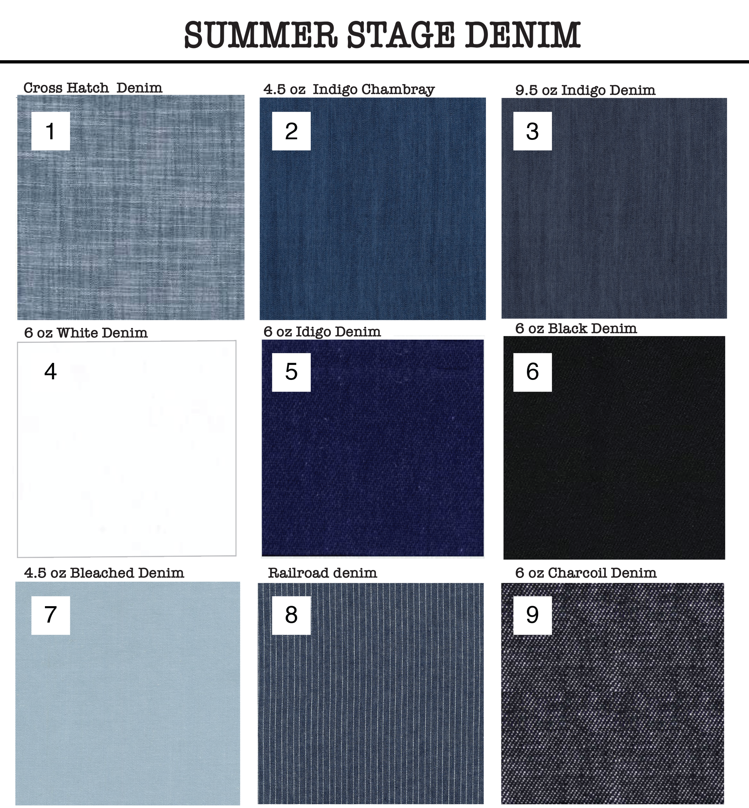 Dylan // - 4.5 OZ Cotton Chambray - SMALL BATCH STYLE