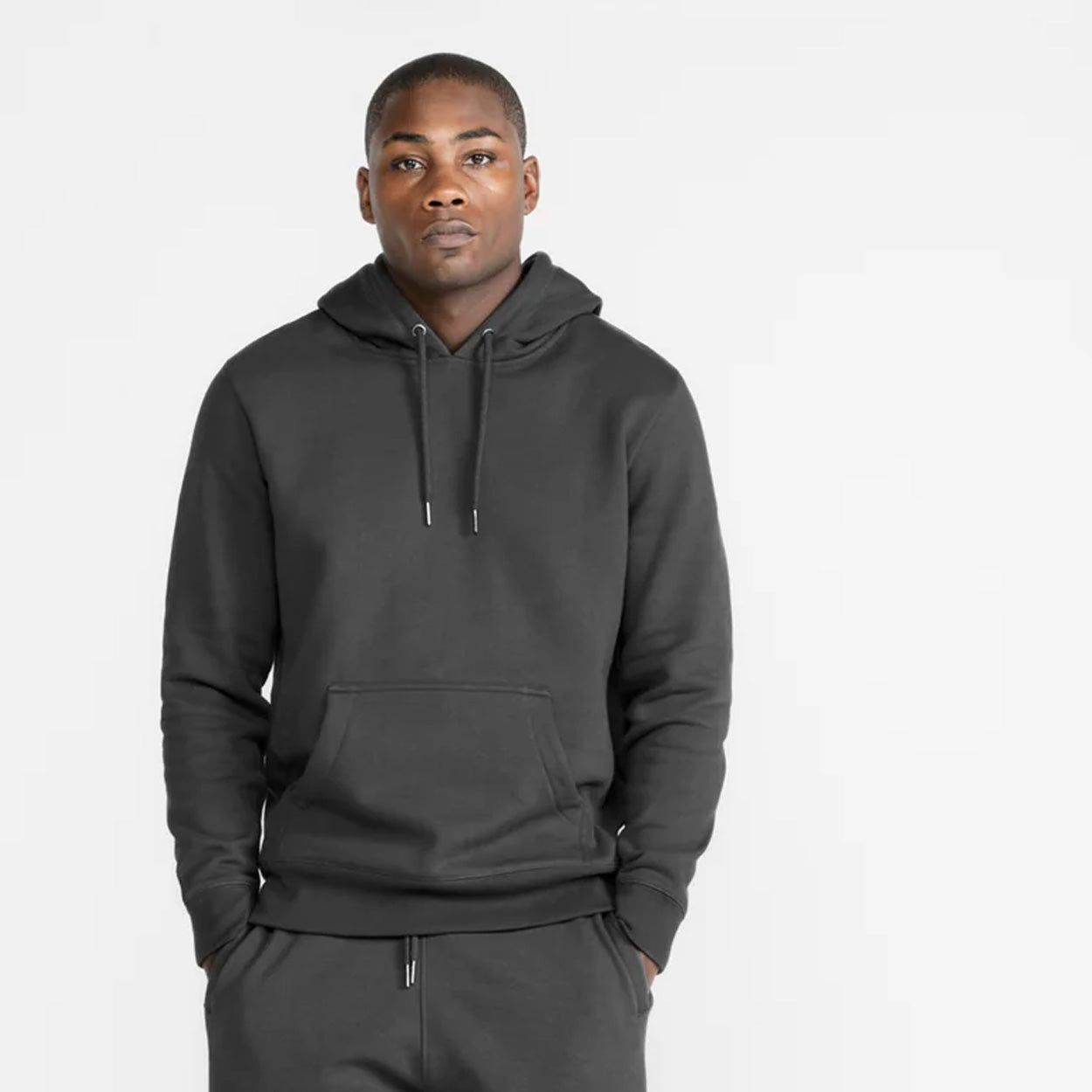BRJ MADISON - Organic Pima Hoodie // Black - Heavyweight Hoodie