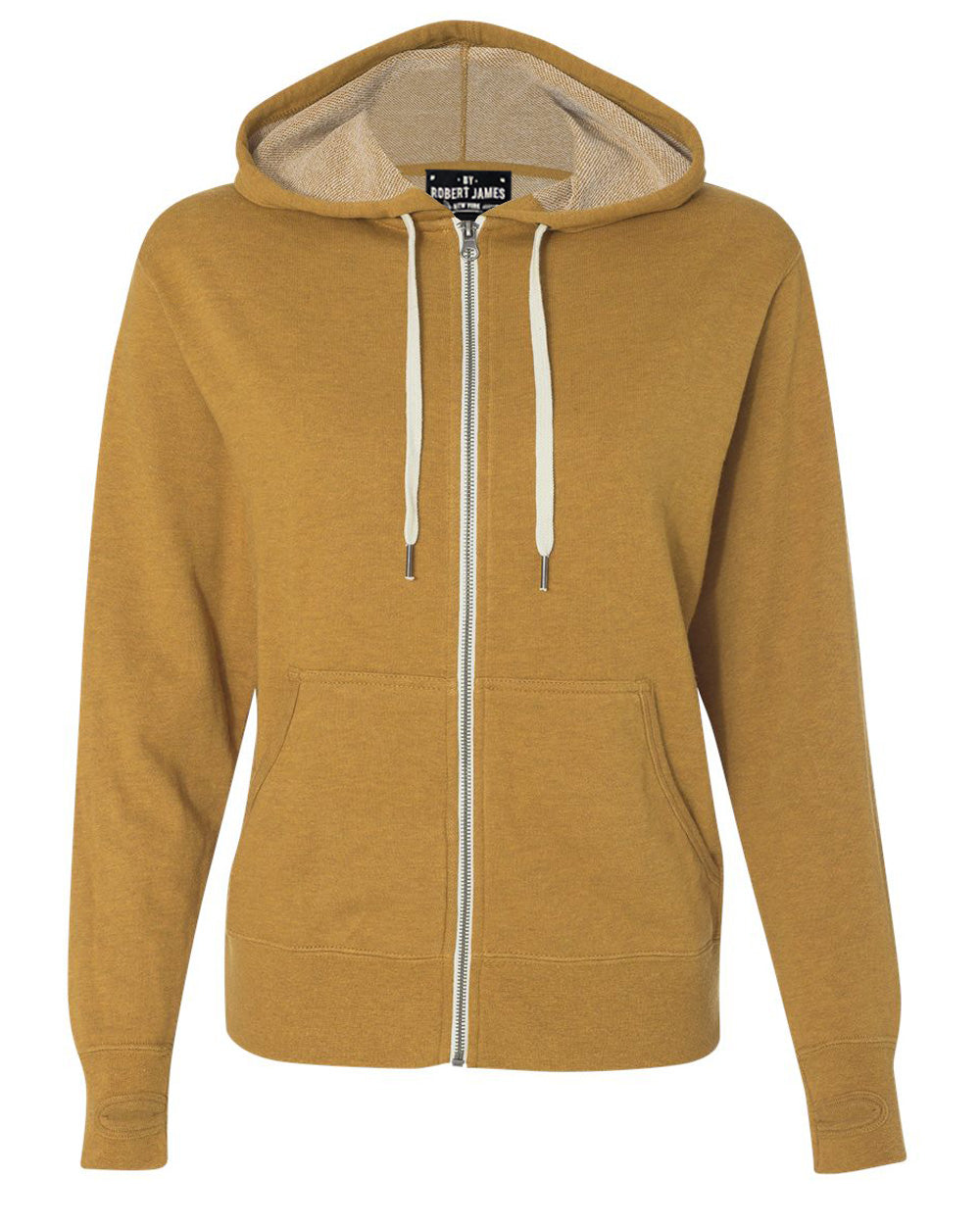 BROADWAY Cheyenne Gold -Full Zip Hoodie French Terry Men's Knit By Robert James