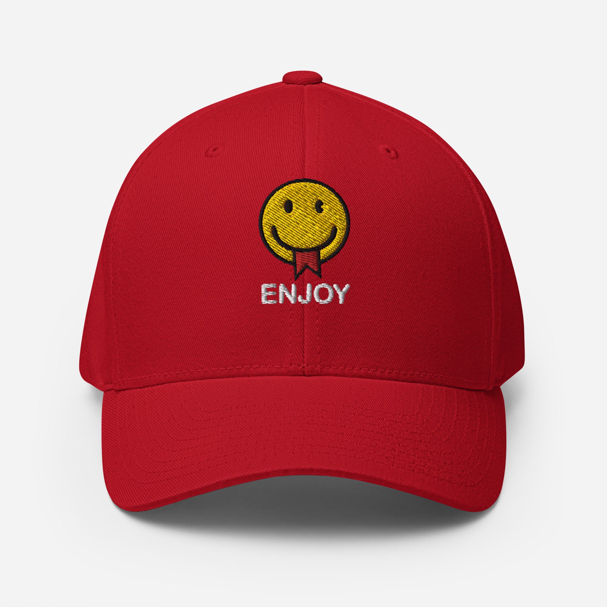 NATAS: ENJOY // Embroidery - Flex Fit Fitted Twill Cap