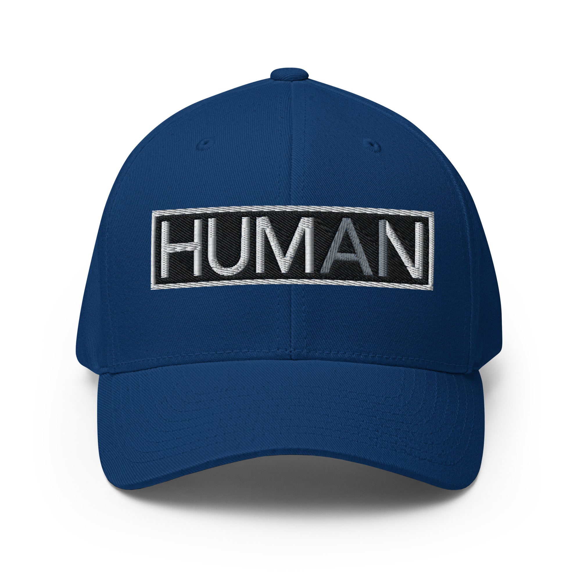 HUMAN AI / Resist Takeover- Fitted Structured Twill Cap