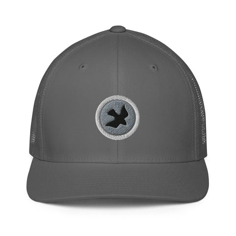 DOVE // badge or Peace - Closed-Back Mesh Back Cap