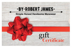 By Robert James Gift Certificate