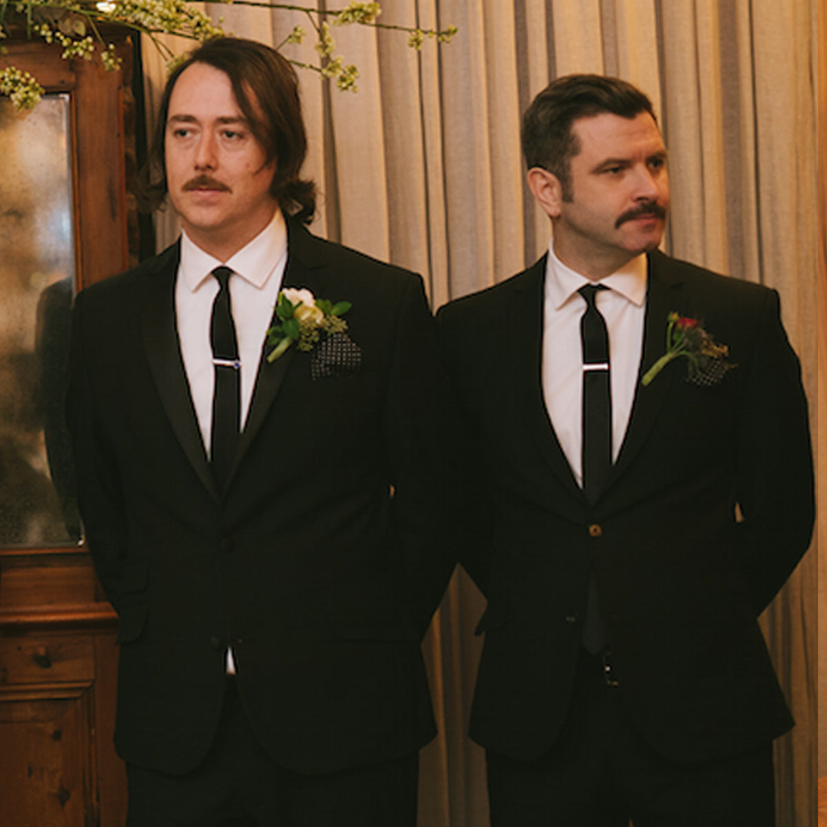 NEWMAN TUX SUIT + SHIRT & TIE- JEFF BARRELL - WEDDING GROOM