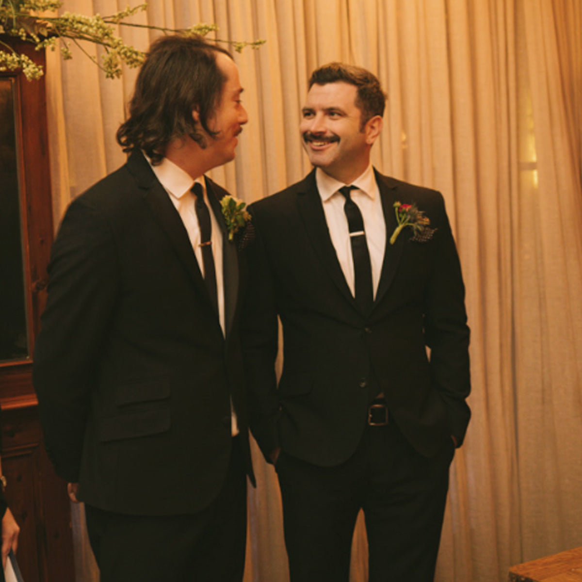 NEWMAN TUX SUIT + SHIRT & TIE- JEFF BARRELL - WEDDING GROOM