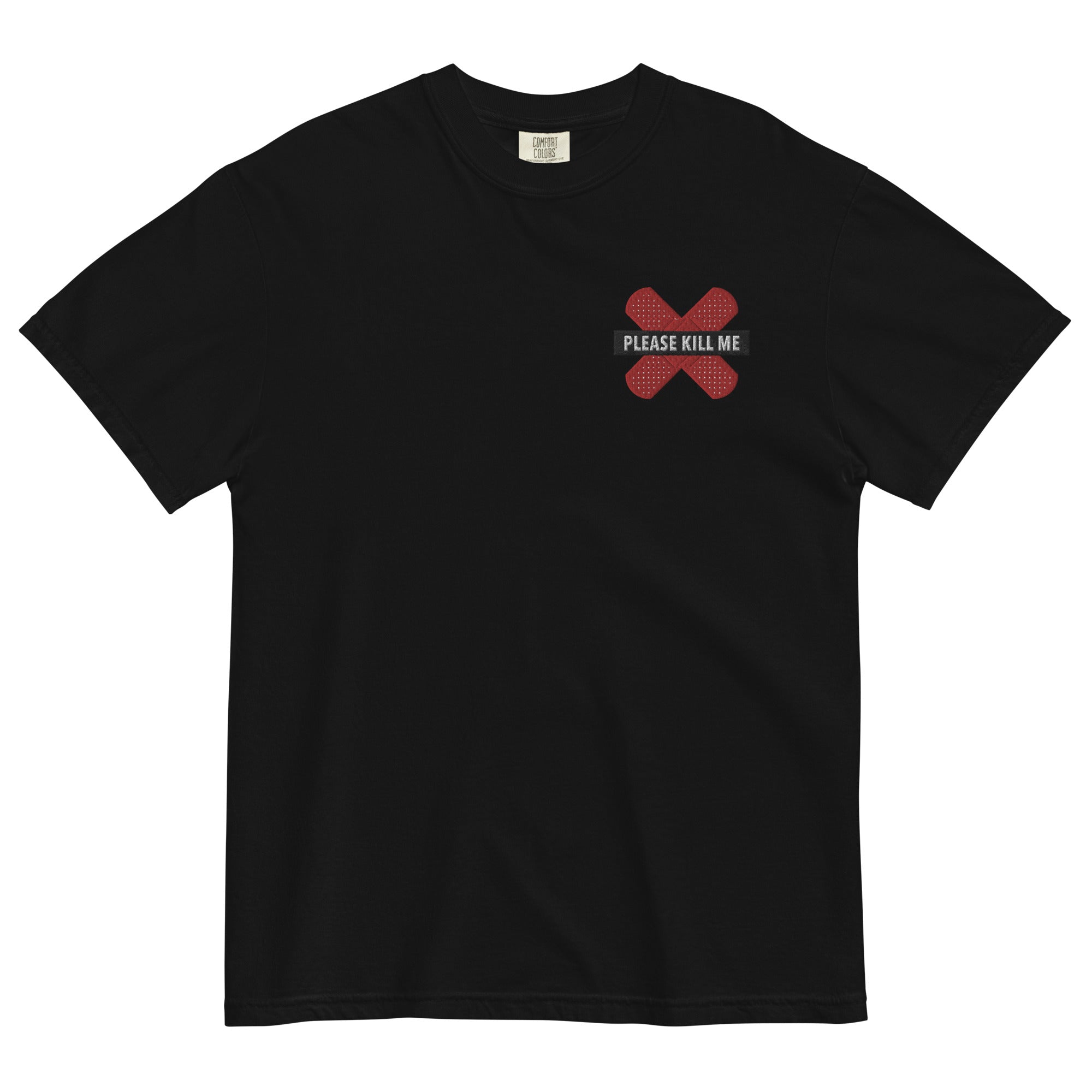 PLESE KILL ME BAND AD - Unisex garment-dyed heavyweight t-shirt