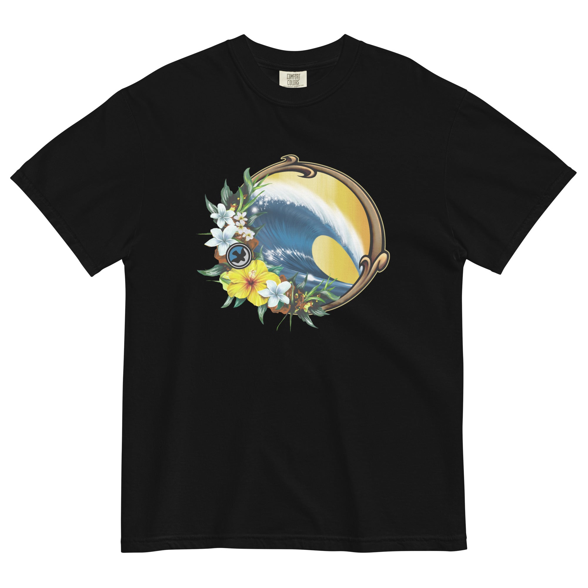 Hampton's Big Wave, Garment-Dyed Heavyweight Tee