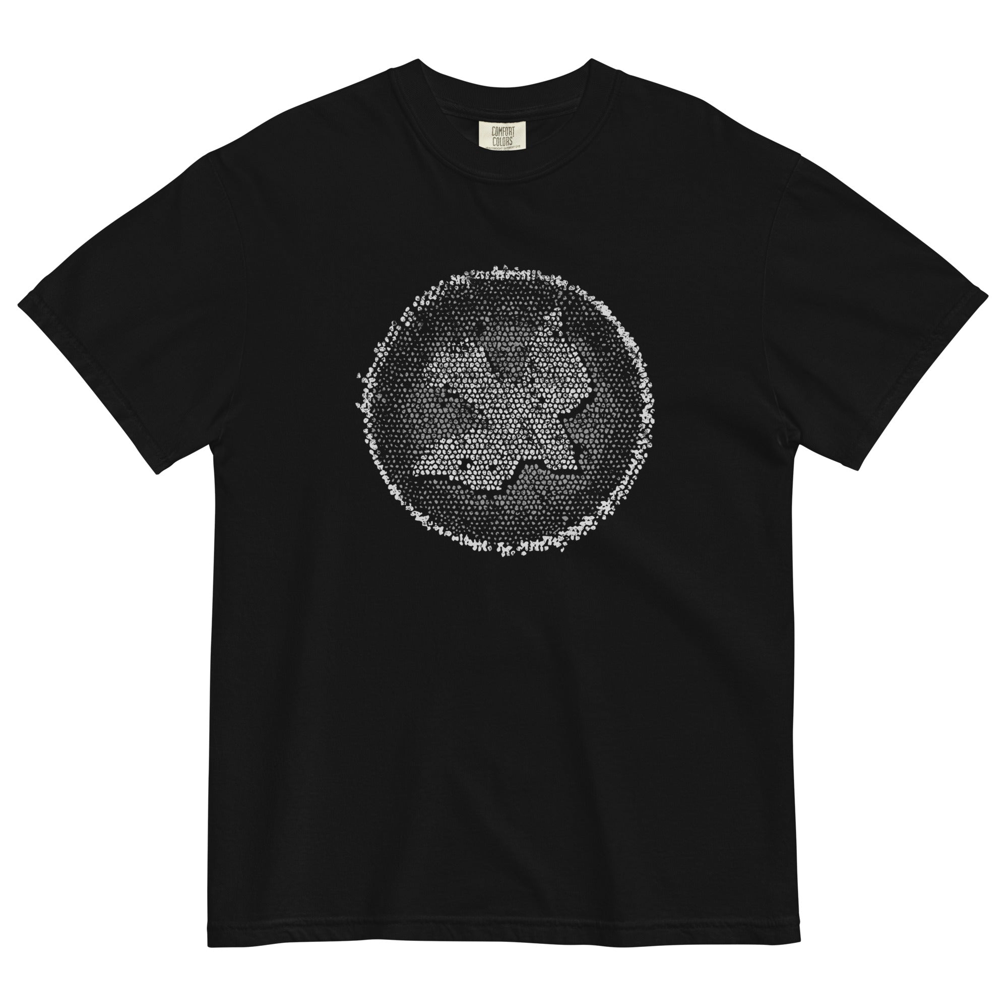 SILVER DOVE MOSAIC - Garment-Dyed Heavyweight Tee