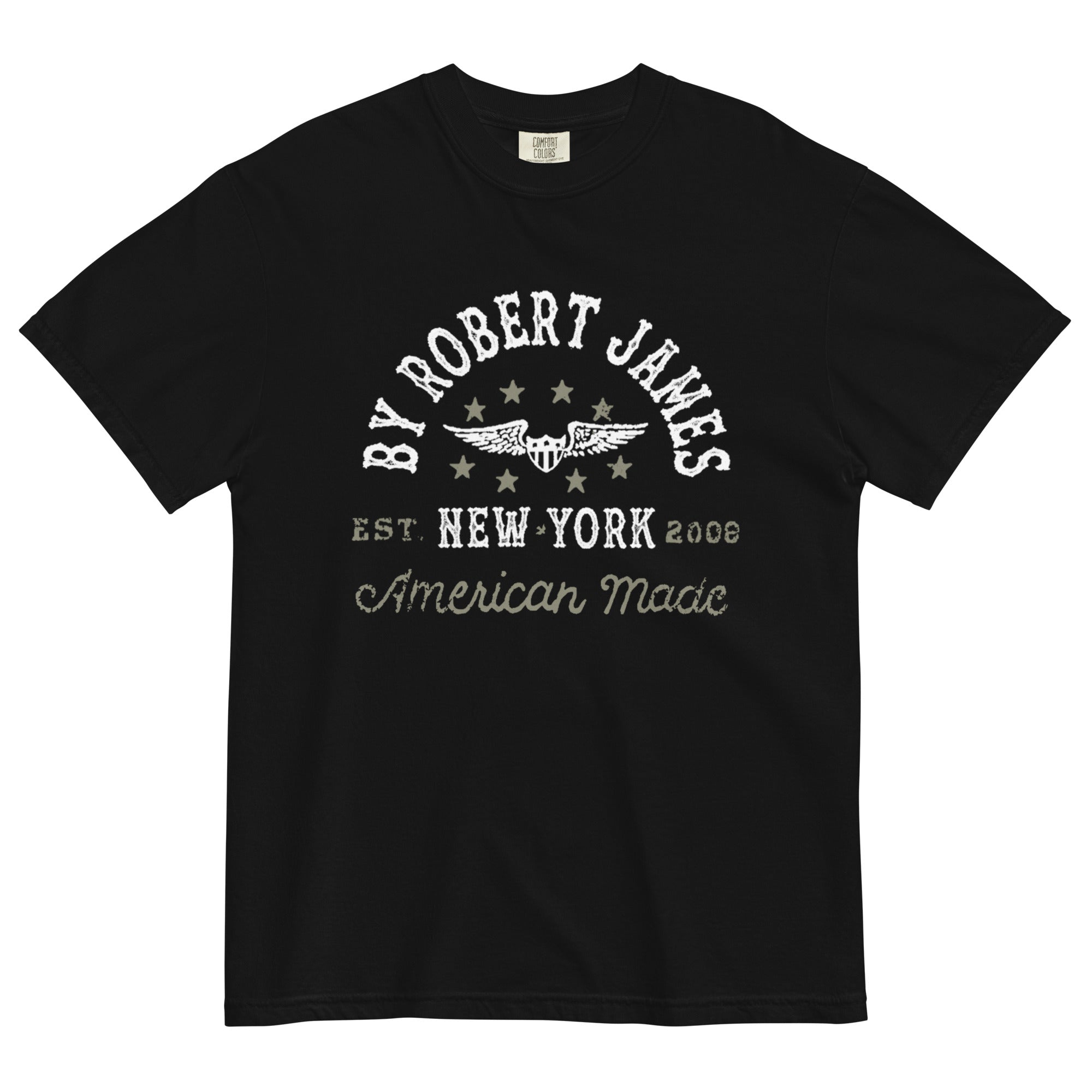 BY ROBERT JAMES - New York Est. 2008 - Garment-Dyed Heavyweight Tee