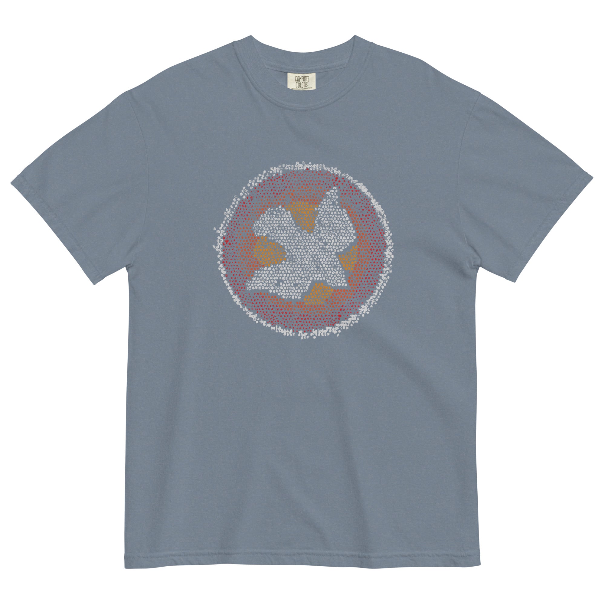 BRJ MOSAIC DOVE - Heavy Weight Garment-Dyed Tee