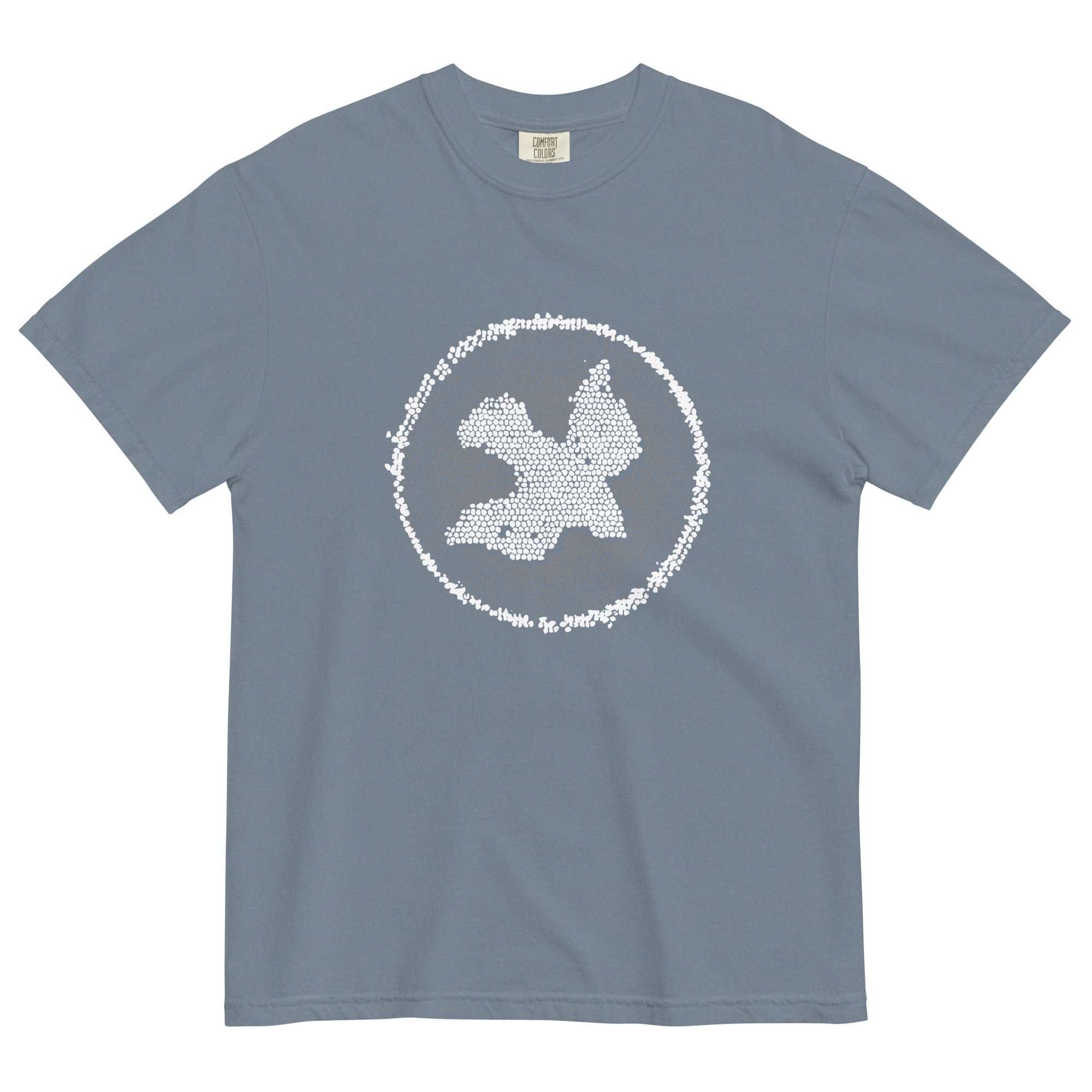 DOVEMOSAICUnisex garment-dyed heavyweight t-shirt